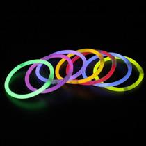 Tubo de pulseiras neon colorido 15 un