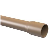 Tubo De Pvc Soldável Marrom 3-4"" 25mm 3 Metros - - Tigre Tubo Soldavel 25mmx3m Marrom