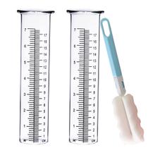 Tubo de reposição para medidor de chuva de vidro de 18 cm BIUWING, 2 pacotes