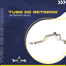 Tubo de retorno do hidraulico de aço jcb 8005201286