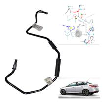 Tubo De Saida Do Cilindro Mestre Do Freio Primario ( Novo Focus 2013 A 2014 1.6 Flex Automatico Powershift E Duratec 2.0 Freios Abs Com Controles De E