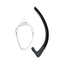 Tubo De Snorkel De Silicone Para Adultos Com Bocal Central Para Respiração Frontal Treinamento Tubo De Snorkel De Silicone Para Adultos Com Bocal Central Para Respiração Frontal Treinamento