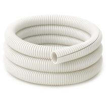 Tubo de tear de arame, polietileno dividido, 10 pés, branco