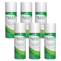 Tubo de tinta spray e azulejo NADAMOO White 450mL 6 latas Tubo de tinta spray e azulejo NADAMOO White 450mL 6 latas