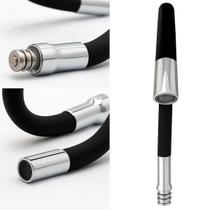 Tubo de Torneira 3/4 Para Reposição Cozinha Gourmet Flexível Preto