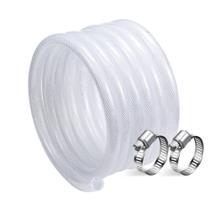 Tubo de vinil de plástico DAVCO Heavy Duty 100 pés com braçadeiras de aço inoxidável