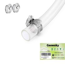 Tubo de vinil transparente Geowaky 3/4 ID 1 OD 10 pés 30 PSI