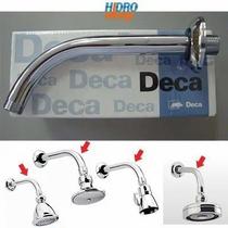 Tubo e Canopla para Chuveiro Deca 1/2" Cromado - 4204070K100