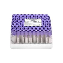 Tubo Edta 2ml - Pct 100 - Tampa Roxa