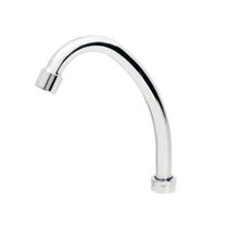 Tubo Em Inox Cromado Bica 3/4 Cozinha Com Arejador Jato Fixo