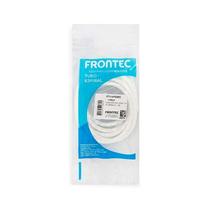 Tubo Espiral 1/4'' 2 Metros Branco para Amarração de Chicotes - FRONTEC Tubo Espiral 1/4'' 2 Metros Branco para Amarração de Chicotes - FRONTEC