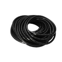 Tubo Espiral Organizador Fios Cabos 12mm 10 Mts Expansível