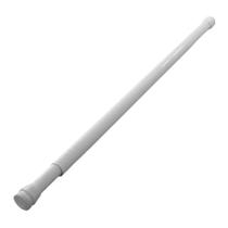 Tubo Extensível Multiuso Branco Cortina Armário 60 a 90Cm