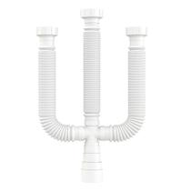 Tubo extensivo triplo branco