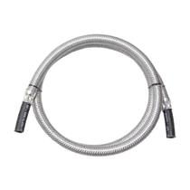 Tubo Flexível Gás Nitrílico Zincado 2m Pontas Lisas Tubo Flexível Gás Nitrílico Zincado 2m Pontas Lisas