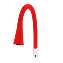 Tubo Flexível Gourmet Cone Vermelho Torneira 2 Jatos 3/4