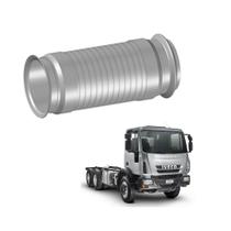 Tubo Flexível Inox 3.1/2” p Iveco Tector/Vertis Euro 5 235mm Tubo Flexível Inox 3.1/2” p Iveco Tector/Vertis Euro 5 235mm