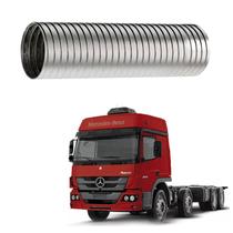 Tubo Flexível MB Atego 1723 Euro 3 3.1/2" 320mm Aço Inox