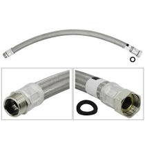 Tubo flexivel rowa 80cm 1 pol inox m-f Tubo flexivel rowa 80cm 1 pol inox m-f