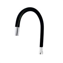 Tubo Flexível Silicone Preto P/ Cozinha E Arejador Fixo