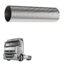 Tubo Flexível Volvo Fh/Fm 2007 2008 2009 5"X380mm Aço Inox