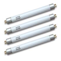 Tubo fluorescente Valoisa F4T5/D 4W 6500K G5 6" 130L, pacote com 4