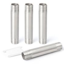 Tubo fundido de mamilo TAISHER em aço inoxidável 304 100mm 1NPTx1NPT