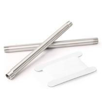 Tubo fundido de mamilo TAISHER em aço inoxidável 304 3/8 NPT x 300 mm