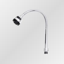 Tubo Gourmet Inox Arejador Preto/Cromado 5/8 Tubo Gourmet Inox Arejador Preto/Cromado 5/8