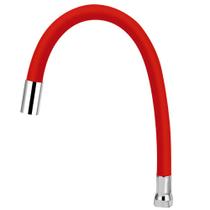 Tubo Gourmet Vermelho Reposição Torneira Cozinha Parede/Mesa