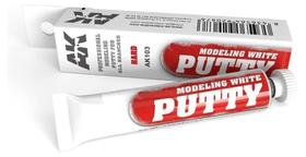 Tubo interativo de 20 mL para modelagem acrílica Hard Putty AK
