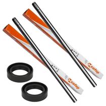 Tubo Interno Bengala Ybr 125 Factor Fazer 150 + Retentor Par Tubo Interno Bengala Ybr 125 Factor Fazer 150 + Retentor Par