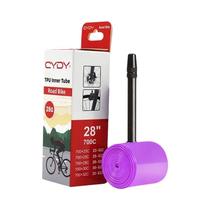 Tubo Interno de Bicicleta 700x23C-32C 28G CYDY TPU - Resistente e Durável