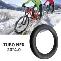 Tubo Interno Preto 20x4.0 Para Bicicleta Gorda Para Motos De Neve, Bicicletas, ATVs
