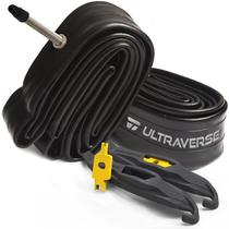 Tubo interno Ultraverse para pneu de bicicleta 26x1,75/1,95/2,10/2,125 Tubo interno Ultraverse para pneu de bicicleta 26x1,75/1,95/2,10/2,125