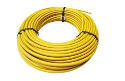Tubo Isolador 9/16 3mm Rolo Com 50 Mts Amarelo - Vagner Tubo Isolador 9/16 3mm Rolo Com 50 Mts Amarelo - Vagner
