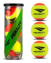 Tubo Kit 3 Bolinhas Beach Tennis Penalty XXII Pressurizada Performance Amarela
