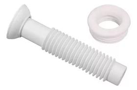 Tubo Ligação Ajustável Flexível Vaso Bacia Branco Espude Canopla Cipla Tubo Ligação Ajustável Flexível Vaso Bacia Branco Espude Canopla Cipla