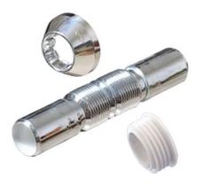 Tubo Ligação Ajustável Flexível Vaso Bacia Cromado Espude