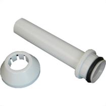 Tubo Ligacao Dacunha Abs Ajustavel Branco 20Cm
