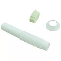 Tubo ligacao flexivel ajustavel sanfonado para vaso sanitario