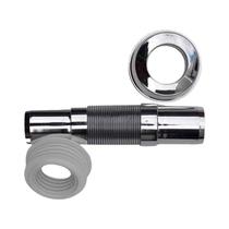 Tubo ligacao sanfonado luconi - cromado