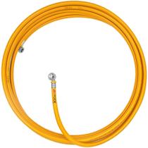 Tubo Mangueira Pex Flex Amarelo UV 16MM de 20M Com Conexões Druck Gás Tubo Mangueira Pex Flex Amarelo UV 16MM de 20M Com Conexões Druck Gás