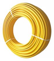 Tubo Multicamada p/ Gás GN e GLP-Amarelo-16mm-Rolo 05 Metros