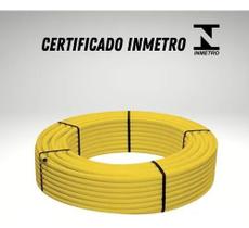 Tubo Pex Gás 16mm Multicamadas Alumínio (6 Metros) Emmeti