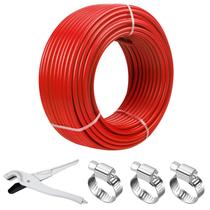 Tubo PEX Likeem 1/2 polegada 91m PEX-B Barreira de oxigênio vermelha