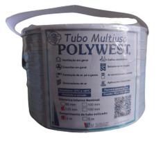 Tubo Polywest pvc branco 125mm x 1mt, 3mts, 5mts.
