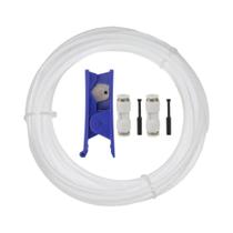 Tubo PTFE De 2,5mm ID E 4mm OD Para Impressora 3D Bambu Lab Creality K1 Max Ender 3 V3 Tubo PTFE De 2,5mm ID E 4mm OD Para Impressora 3D Bambu Lab Creality K1 Max Ender 3 V3