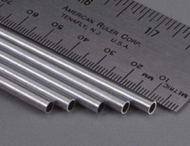 Tubo redondo de alumínio K & S Precision Metals 4 mm x 91 cm