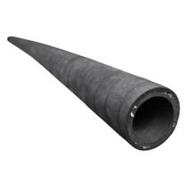 Tubo Reto Industrial Água e Ar EPDM 1.1/8" x 1000 mm 1 Unidade Borrachas Londrina